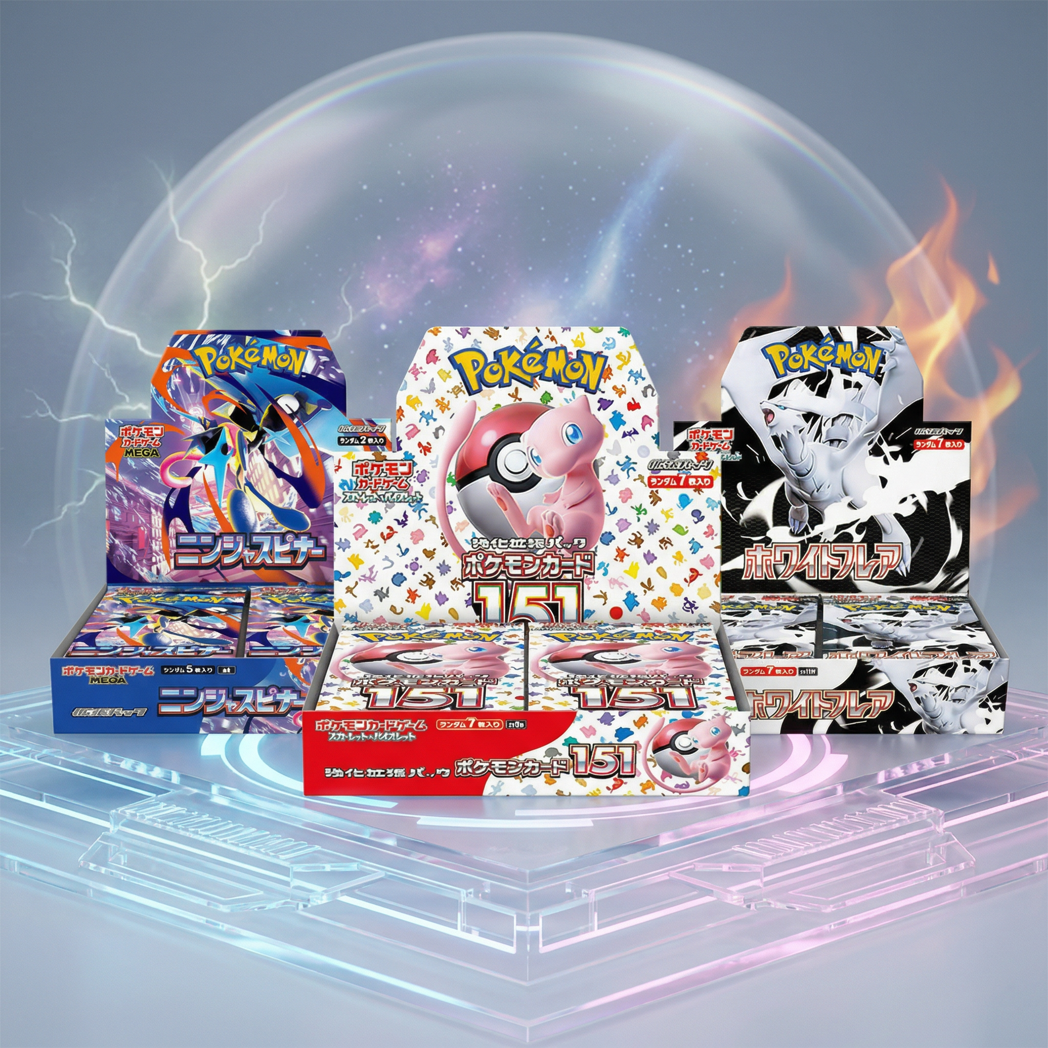 Japanese Pokémon Booster Boxes