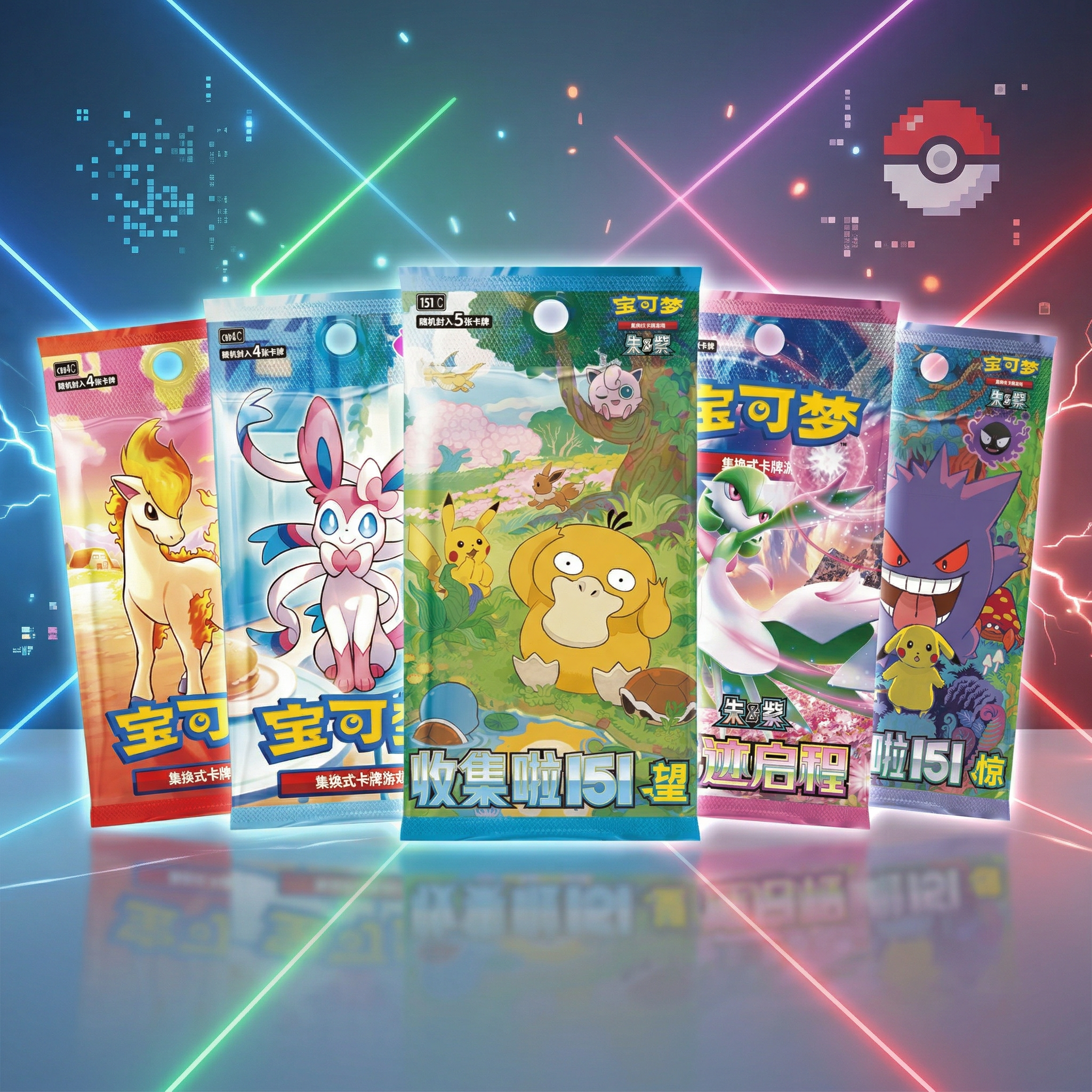 Chinese Pokémon Booster Packs