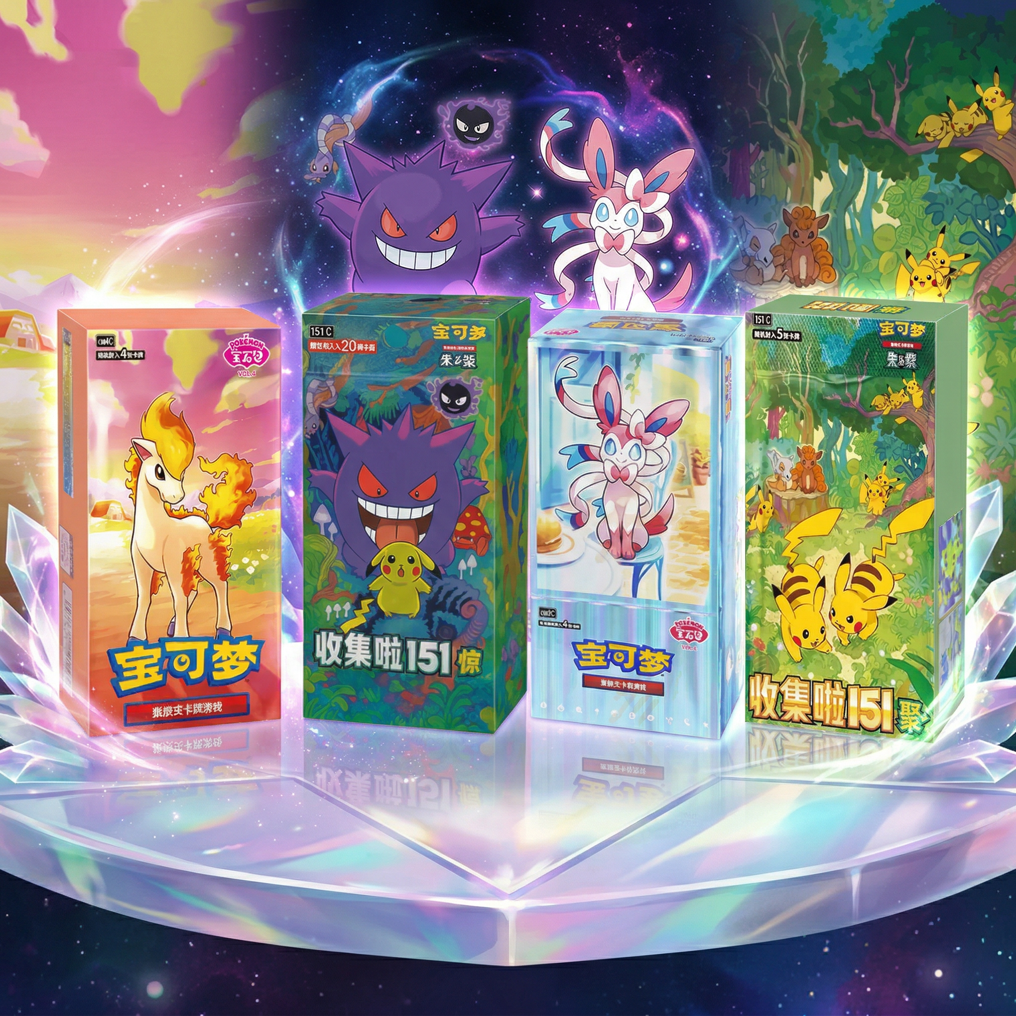 Chinese Pokémon Booster Boxes