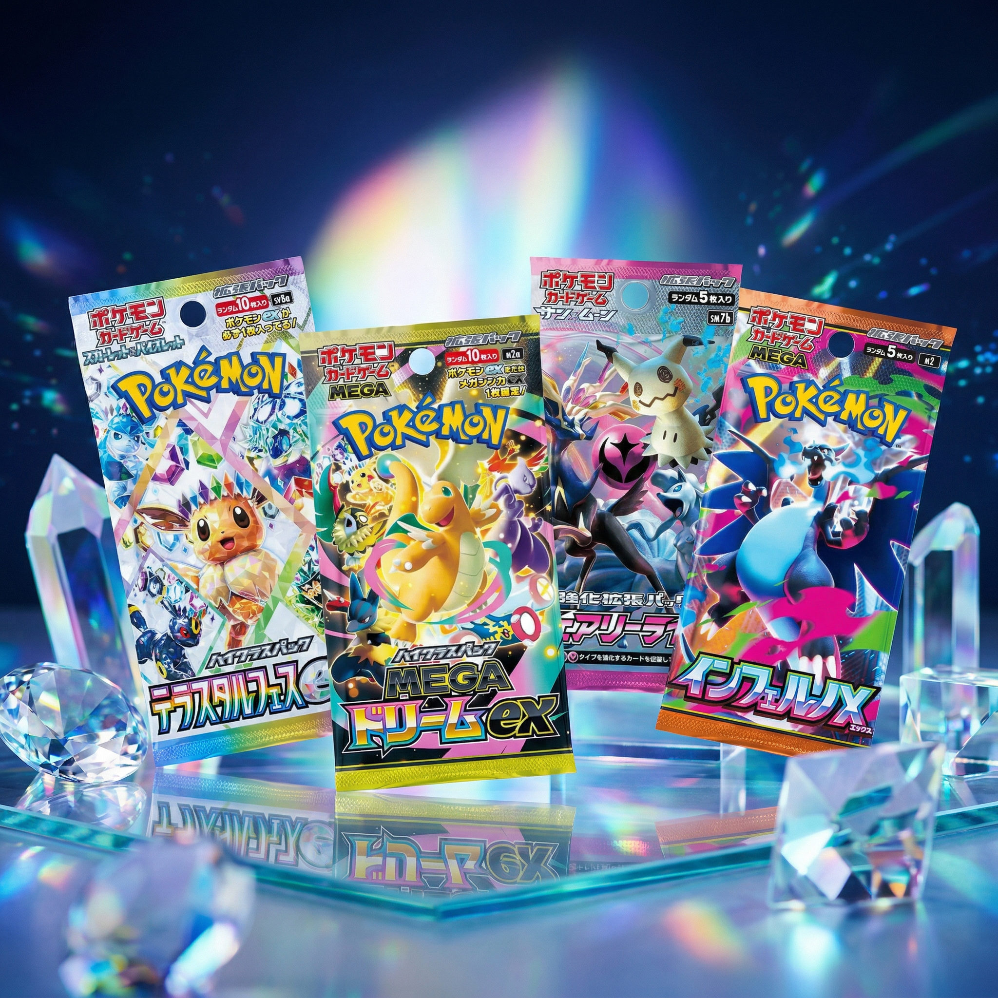 Japanese Pokémon Booster Packs