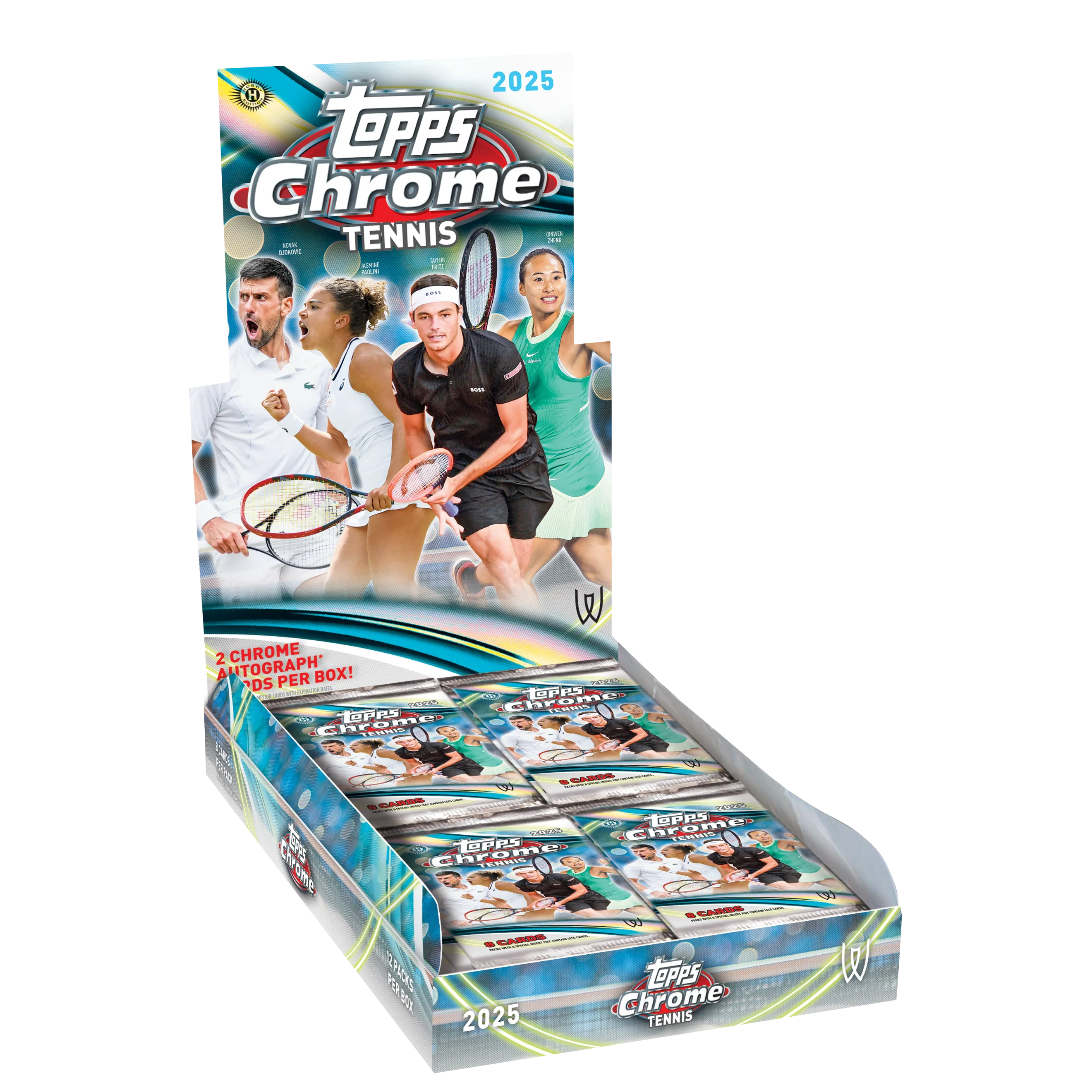 Topps Chrome Tennis 2025 Hobby Box