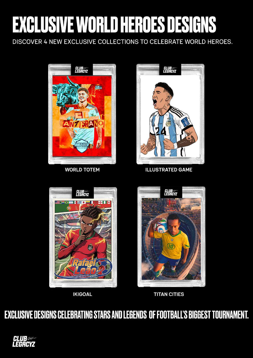 Club Legacyz Soccer Icons 4th Edition 2026 Hobby Box