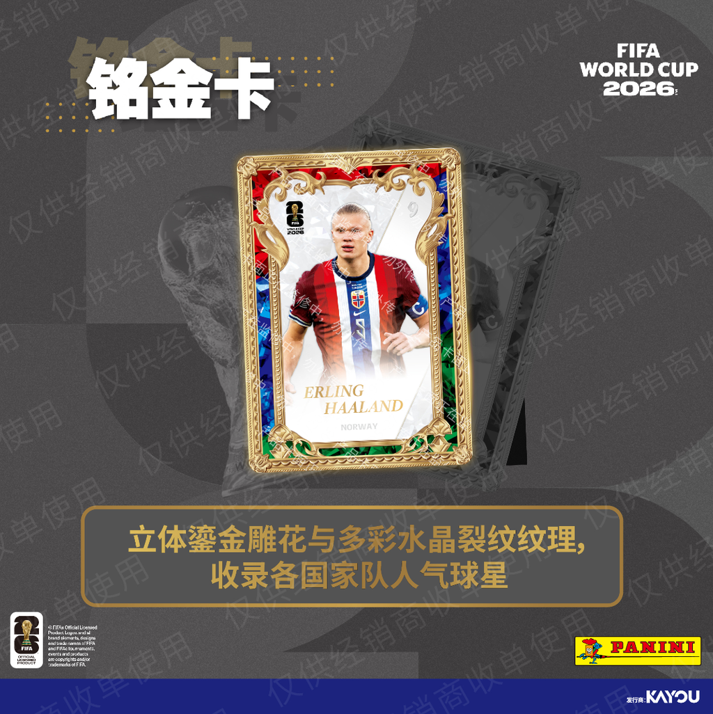 Panini FIFA World Cup 2026 Trading Cards KAYOU