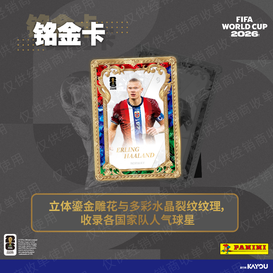 Panini FIFA World Cup 2026 Trading Cards KAYOU