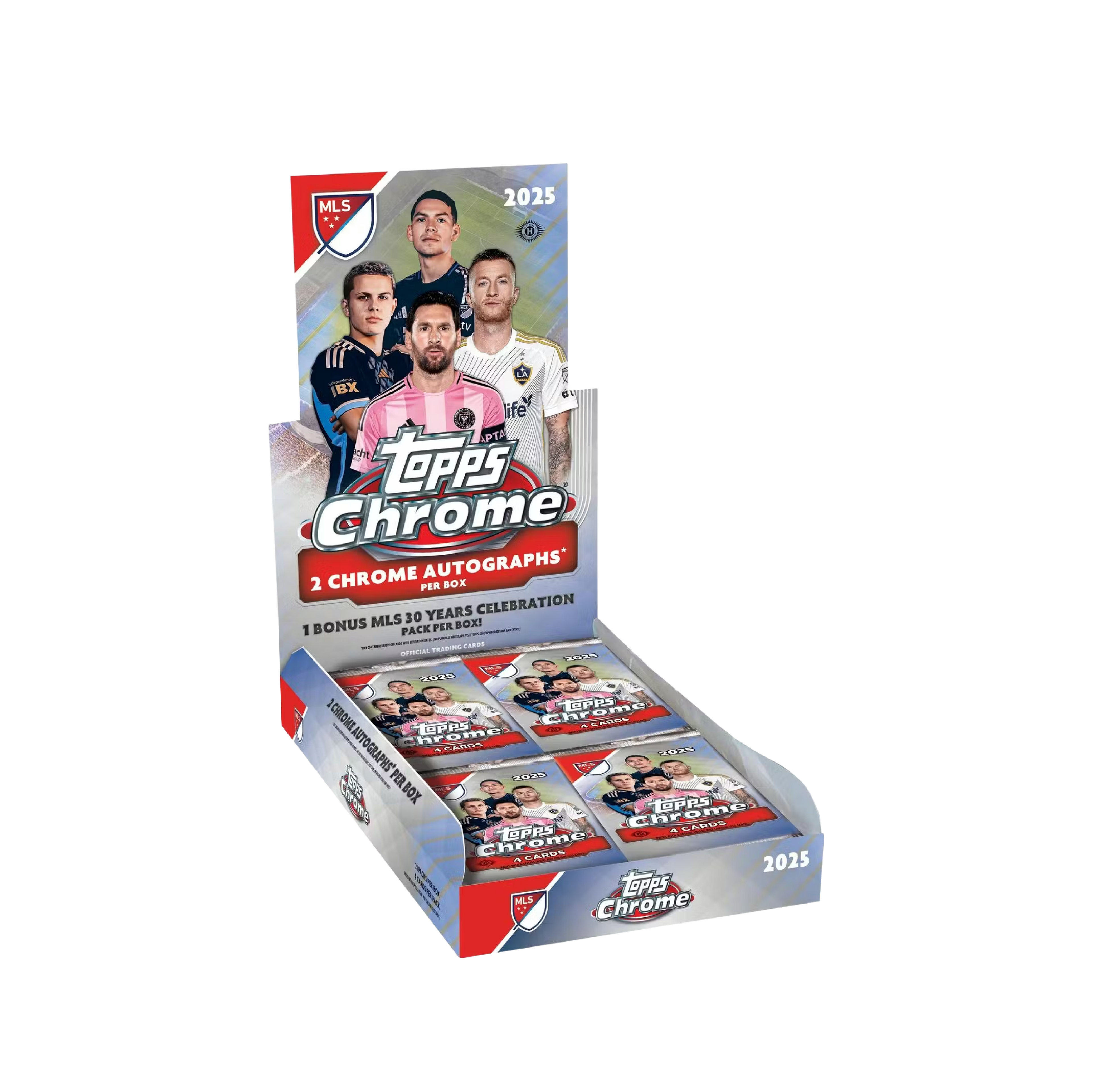 Topps Chrome MLS 2025 Hobby Box