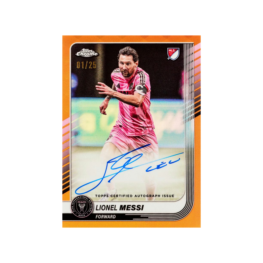 Topps Chrome MLS 2025 Hobby Box
