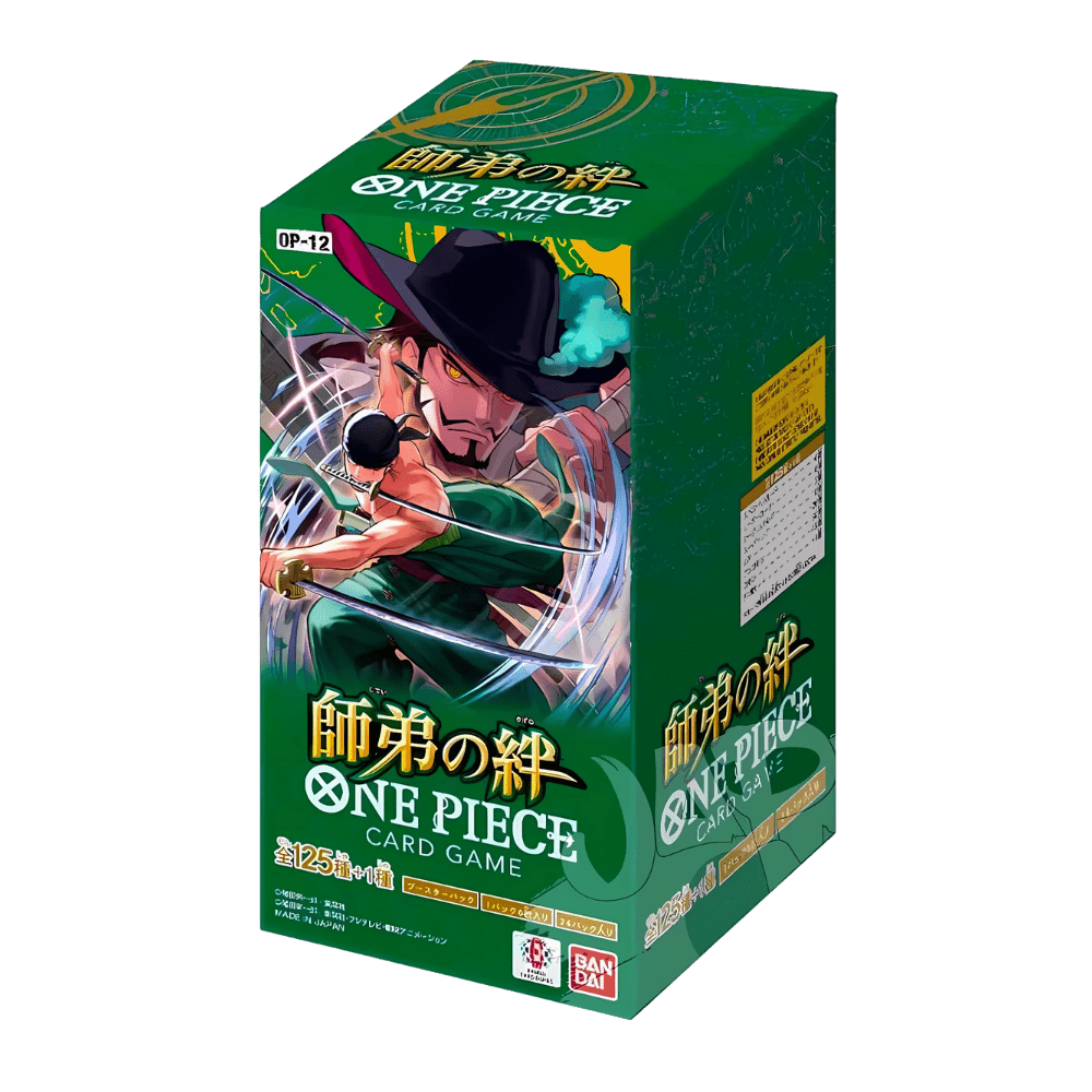 One Piece OP12 Bonds of Master & Disciple Japanese Booster Box