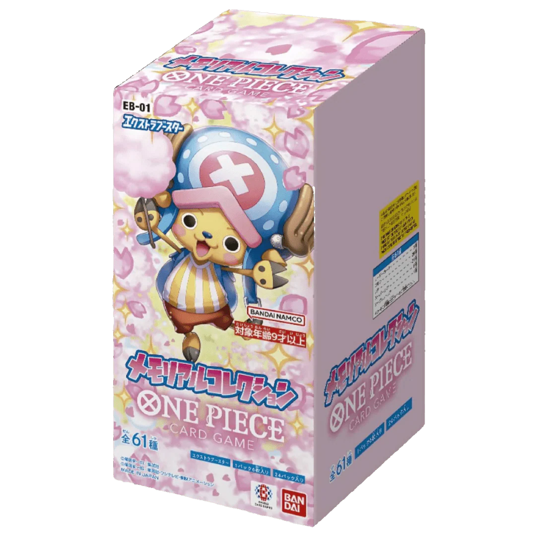 One Piece EB01 Extra Booster Memorial Collection Japanese Booster Box
