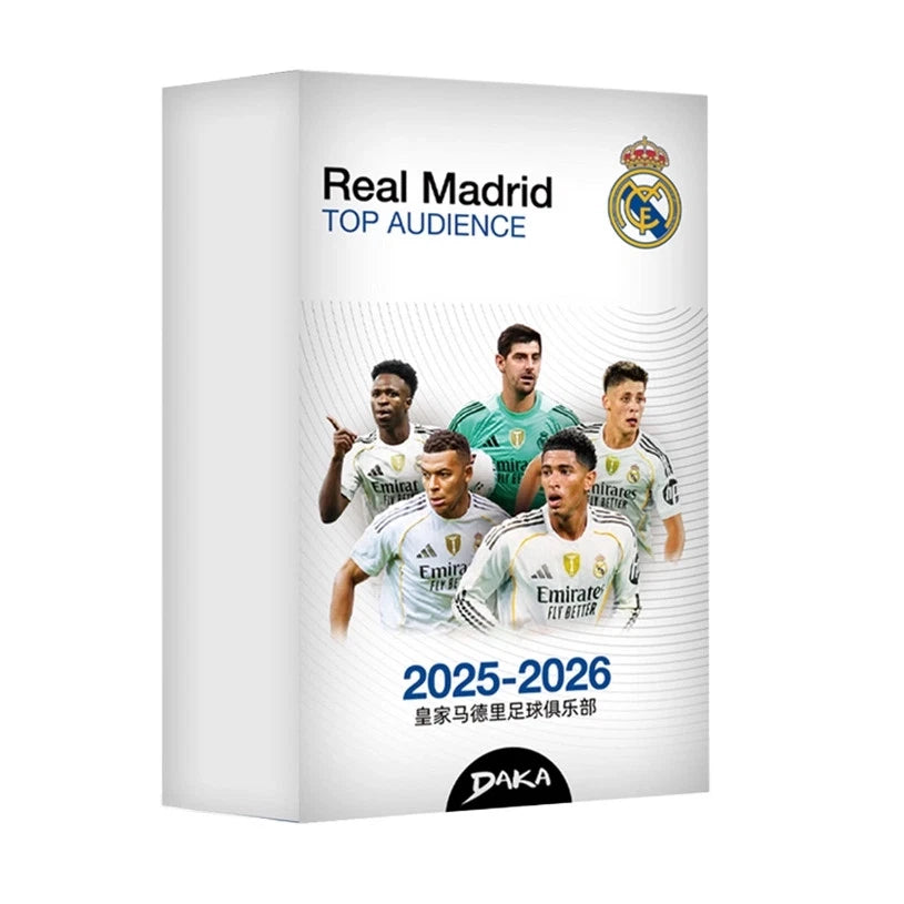 2025 Daka Real Madrid Top Audience Series 2 Hobby Box